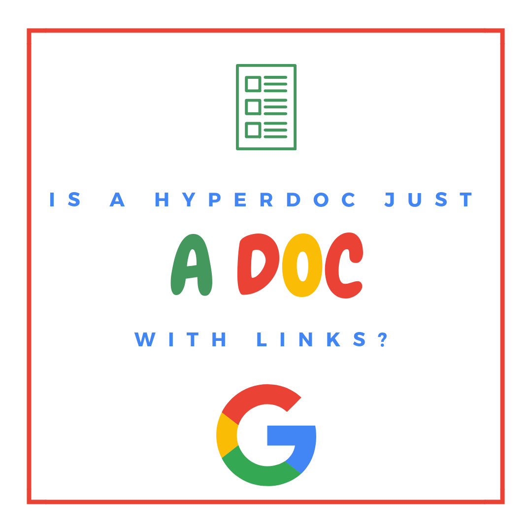Is a HyperDoc just a Doc with links?