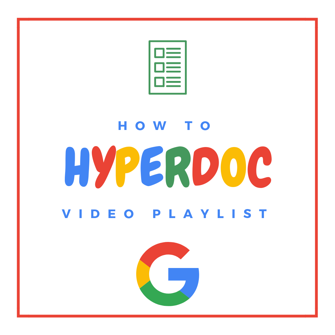 How to HyperDoc Video Playlist